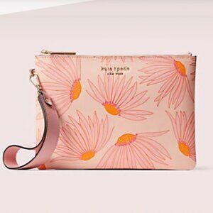 Kate Spade New York - Spencer Falling Flower Pouch Wristlet